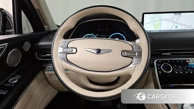 Genesis GV80 2021 Темно-зеленый из Кореи, фото 4