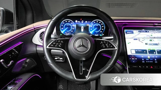 Mercedes-Benz EQS SUV X296 2023 Черный из Кореи, фото 4