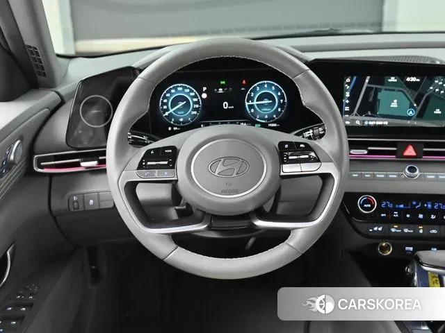 Hyundai The New Avante (CN7) 2023 Белый из Кореи, фото 4