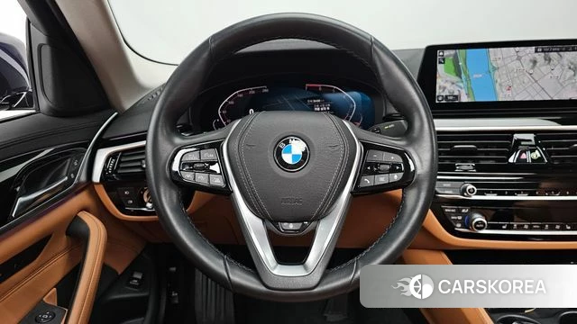 BMW 5 Series (G30) 2020 Синий из Кореи, фото 4