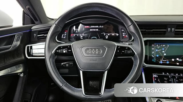 Audi A7 (4K) 2021 Белый из Кореи, фото 4