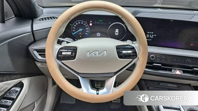Kia K8 Hybrid 2021 Темно-зеленый из Кореи, фото 4