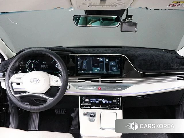 Hyundai The New Grandeur IG Hybrid 2021 Черный из Кореи, фото 4