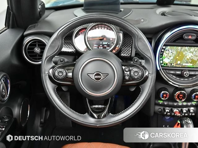 Mini Cooper S Convertible 2019 Синий нефрит из Кореи, фото 4