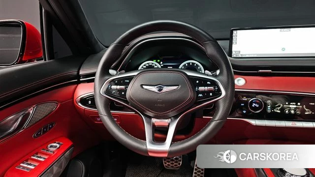 Genesis GV70 2021 Красный из Кореи, фото 4