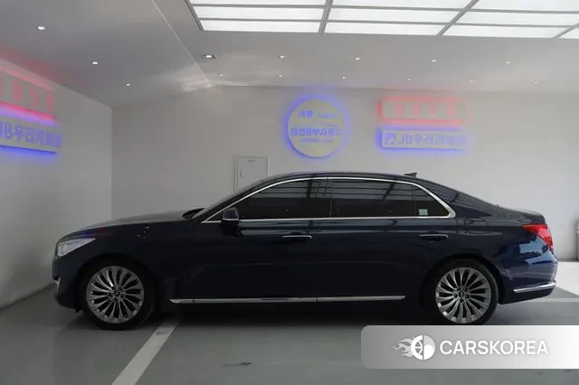 Genesis EQ900 2018 Синий из Кореи, фото 4