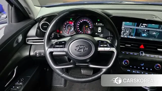 Hyundai Avante (CN7) 2021 Синий из Кореи, фото 4