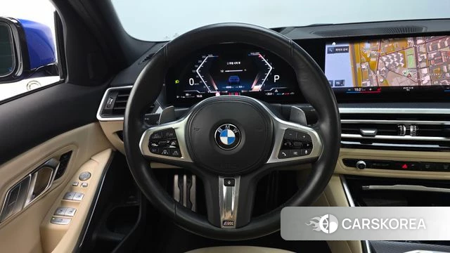 BMW 3 Series (G20) 2023 Синий из Кореи, фото 4