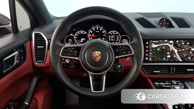 Porsche Cayenne (PO536) 2022 Черный из Кореи, фото 4