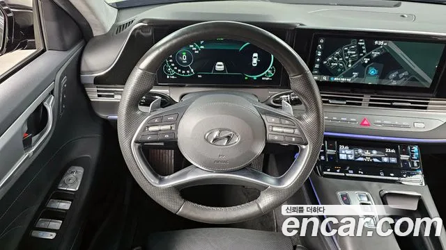 Hyundai The New Grandeur IG Hybrid 2020 Черный из Кореи, фото 4