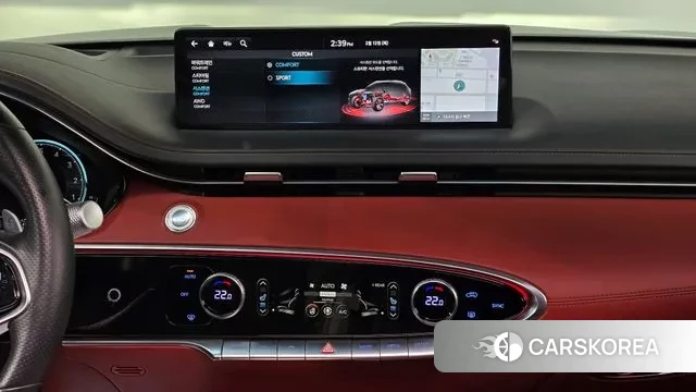 Genesis GV70 2021 Синий нефрит из Кореи, фото 4