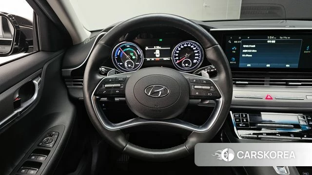 Hyundai The New Grandeur IG Hybrid 2020 Черный из Кореи, фото 4