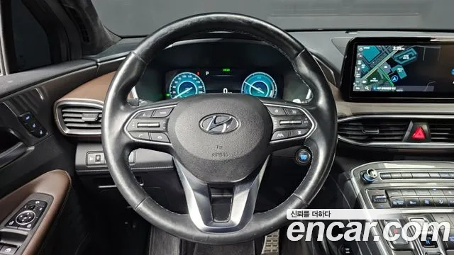 Hyundai The New Santa Fe 2021 Серый из Кореи, фото 4