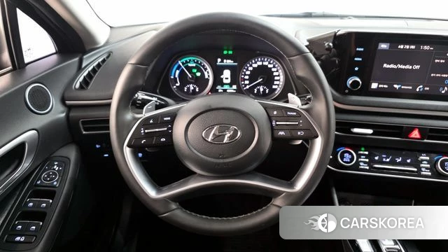 Hyundai Sonata Hybrid (DN8) 2023 Черный из Кореи, фото 4
