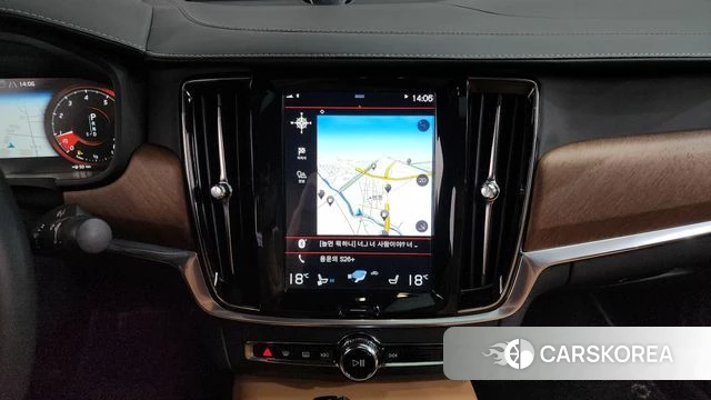 Volvo S90 2018 Черный из Кореи, фото 4