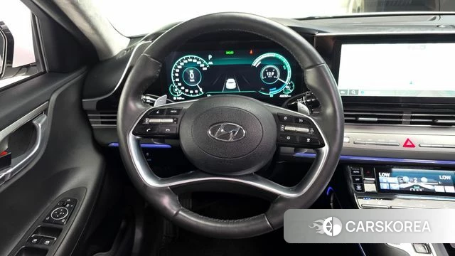 Hyundai The New Grandeur IG Hybrid 2022 Белый из Кореи, фото 4