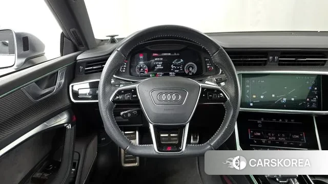Audi S7 (4K) 2021 Белый из Кореи, фото 4