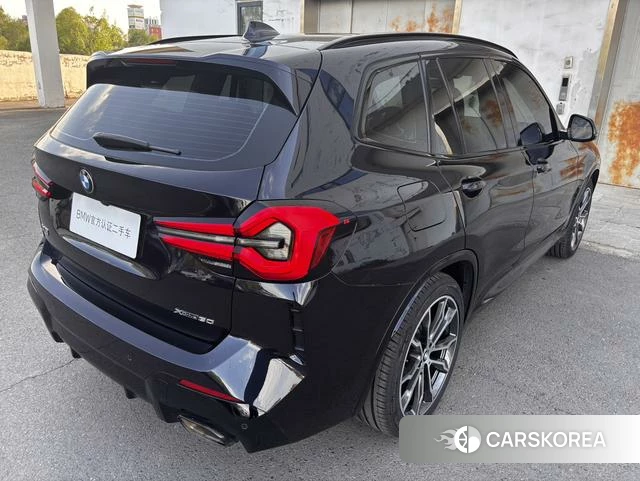 BMW X3 2022 Черный из Китая, фото 4