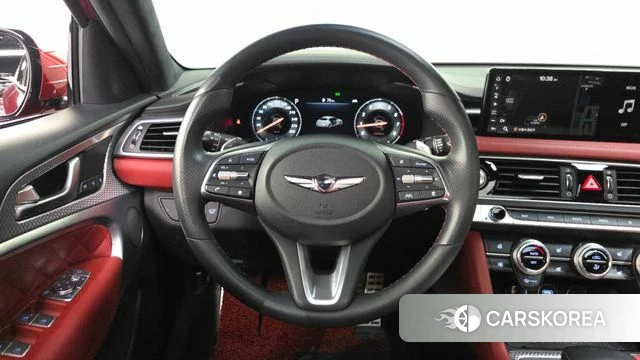 Genesis The New G70 2022 Красный из Кореи, фото 4
