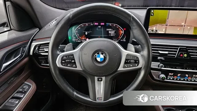 BMW 6 Series GT (G32) 2022 Серебристо-серый из Кореи, фото 4