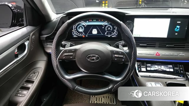 Hyundai The New Grandeur IG 2021 Черный из Кореи, фото 4