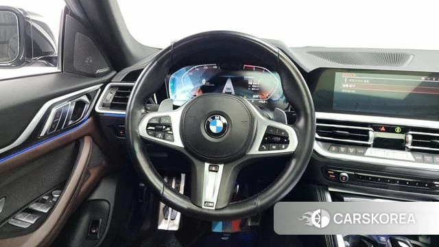 BMW 4 Series (G22) 2022 Черный из Кореи, фото 4