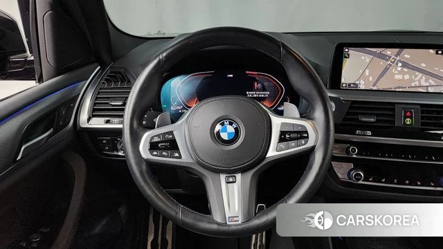 BMW X3 (G01) 2021 Черный из Кореи, фото 4