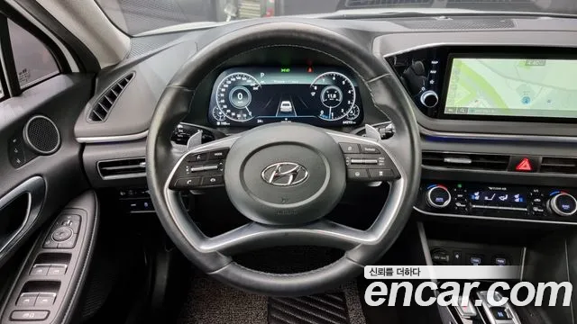 Hyundai Sonata (DN8) 2021 Белый из Кореи, фото 4