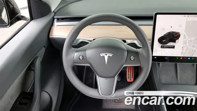 Tesla Model Y 2022 Черный из Кореи, фото 4