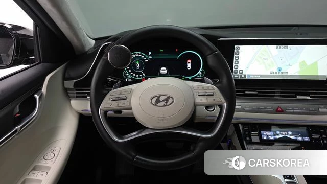 Hyundai The New Grandeur IG Hybrid 2022 Черный из Кореи, фото 4