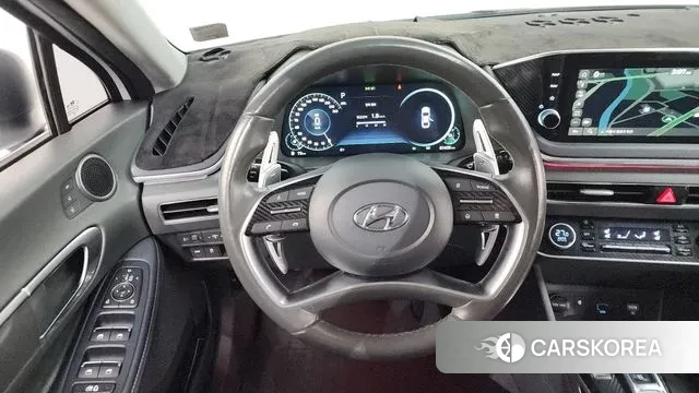 Hyundai Sonata Hybrid (DN8) 2020 Белый из Кореи, фото 4