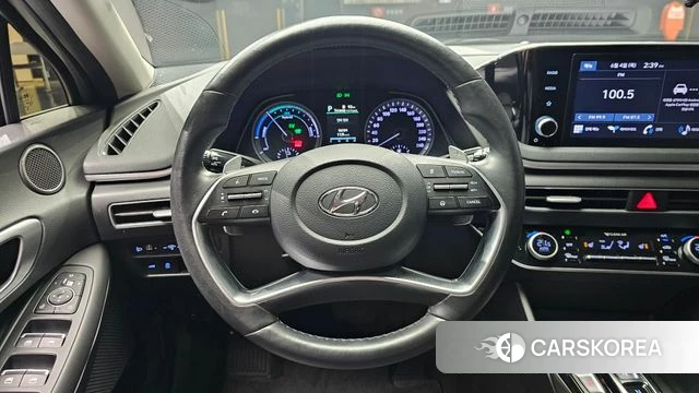 Hyundai Sonata Hybrid (DN8) 2022 Серебристо-серый из Кореи, фото 4