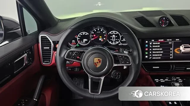 Porsche Cayenne (PO536) 2023 Черный из Кореи, фото 4