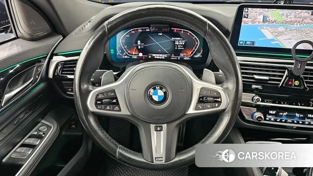 BMW 6 Series GT (G32) 2021 Синий из Кореи, фото 4