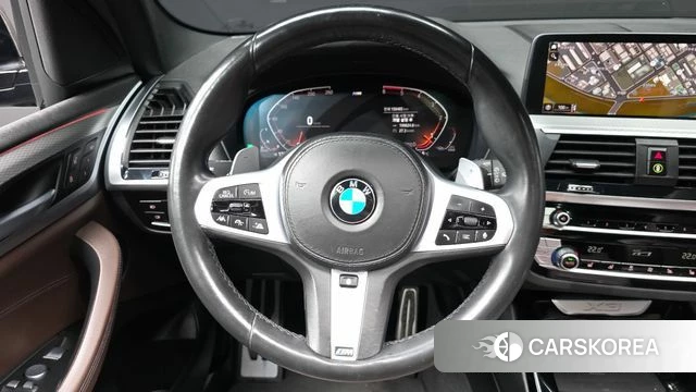 BMW X3 (G01) 2021 Черный из Кореи, фото 4