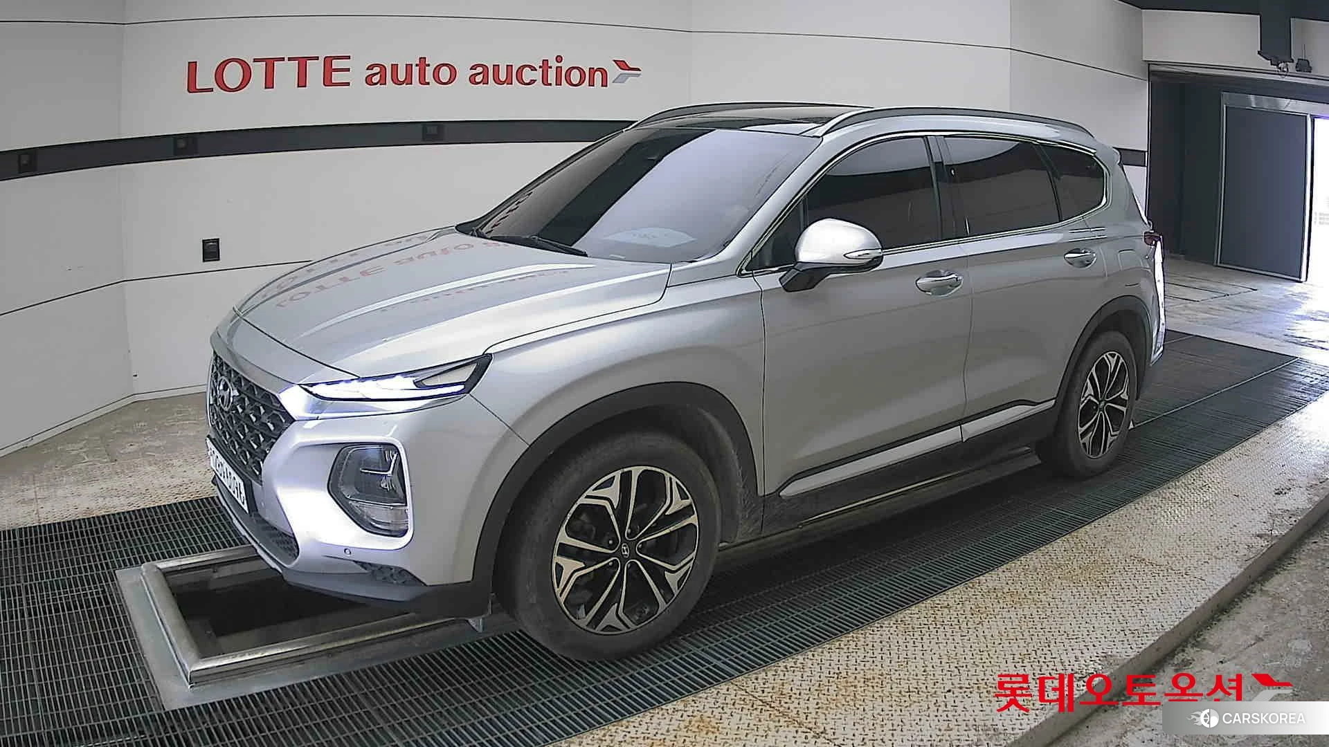 Hyundai Santa Fe 2020 Typhoon Silver из Кореи, фото 4