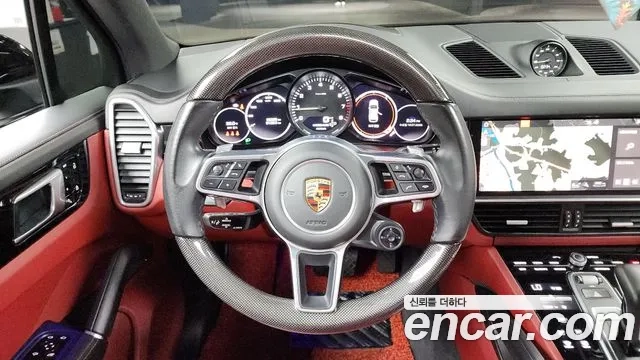 Porsche Cayenne (PO536) 2021 Черный из Кореи, фото 4