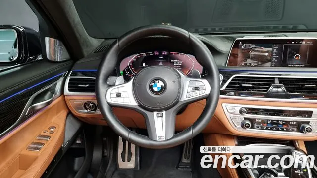 BMW 7 Series (G11) 2022 Черный из Кореи, фото 4