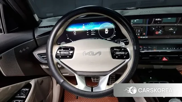 Kia K8 Hybrid 2021 Синий из Кореи, фото 4