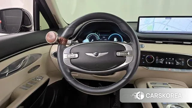 Genesis GV70 2021 Черный из Кореи, фото 4