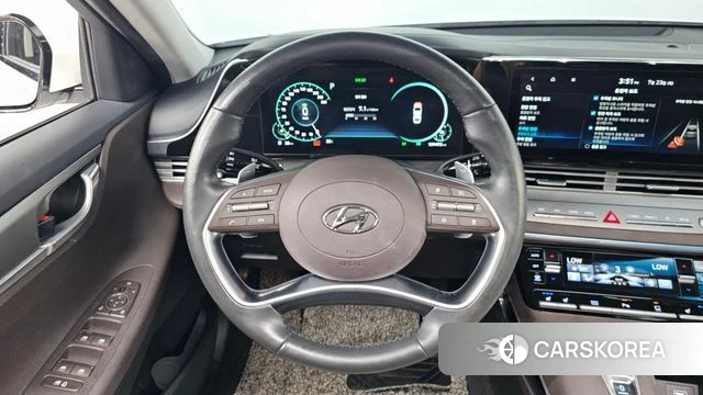 Hyundai The New Grandeur IG Hybrid 2020 Белый из Кореи, фото 4