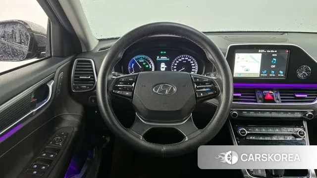 Hyundai Grandeur IG Hybrid 2018 Черный из Кореи, фото 4