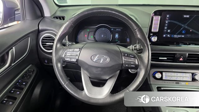 Hyundai Kona Electric 2018 Серебристо-серый из Кореи, фото 4