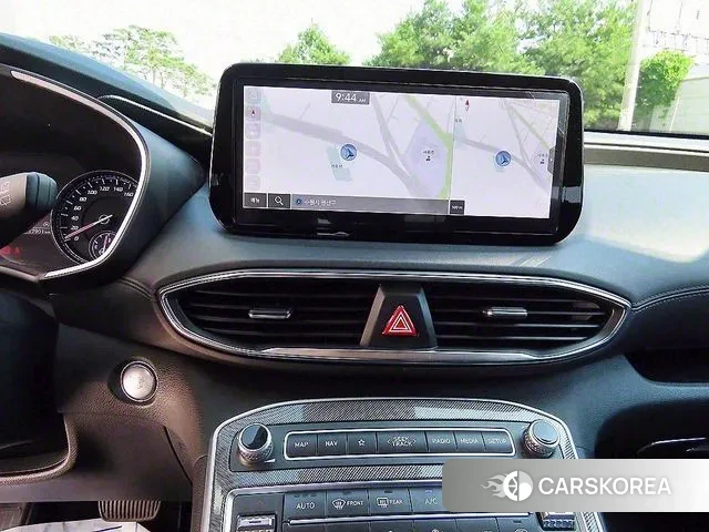 Hyundai The New Santa Fe 2022 Черный из Кореи, фото 4