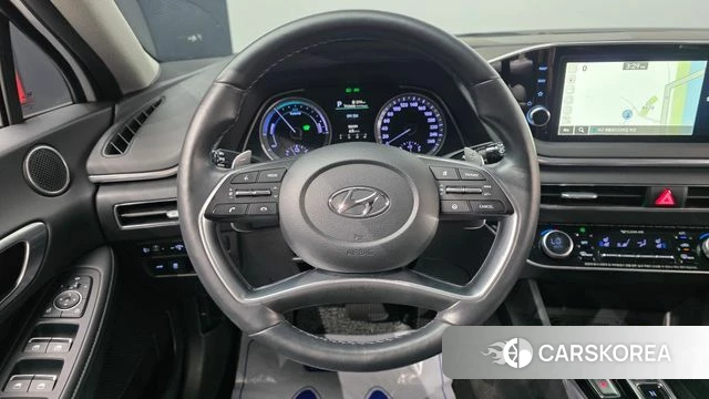 Hyundai Sonata Hybrid (DN8) 2021 Белый из Кореи, фото 4