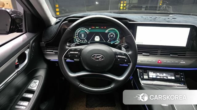 Hyundai The New Grandeur IG Hybrid 2020 Черный из Кореи, фото 4