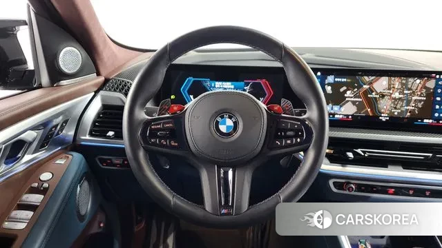 BMW XM (G09) 2023 Небесно-голубой из Кореи, фото 4