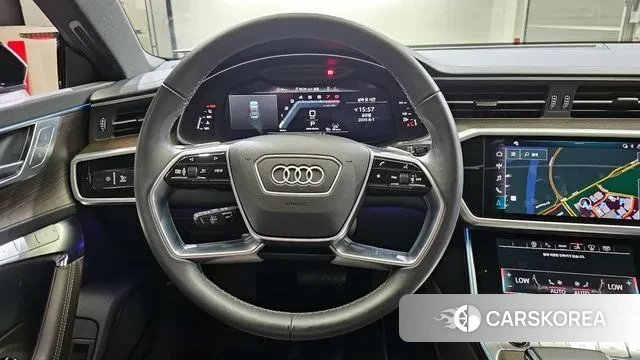 Audi A7 (4K) 2022 Черный из Кореи, фото 4