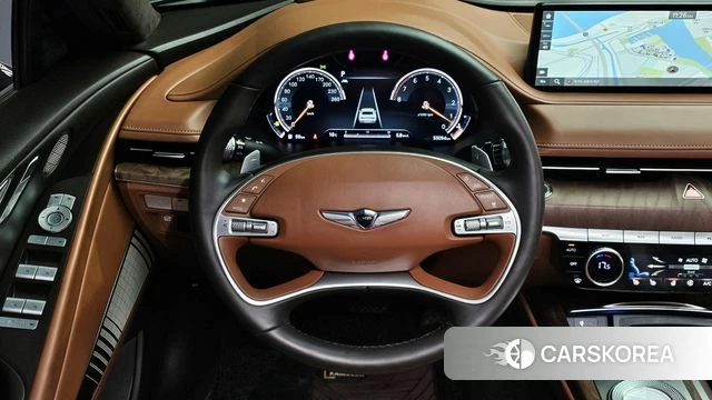 Genesis G80 (RG3) 2021 Темно-зеленый из Кореи, фото 4
