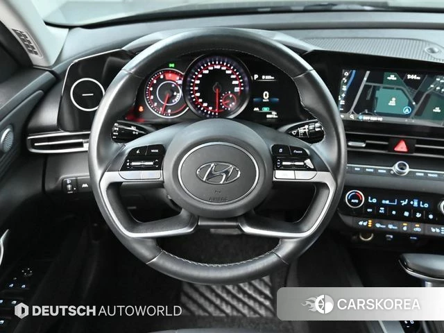 Hyundai Avante (CN7) 2020 Черный из Кореи, фото 4